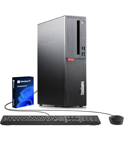 Lenovo ThinkCentre M710S SFF PC Desktop, Win 11 Pro, Intel 6100